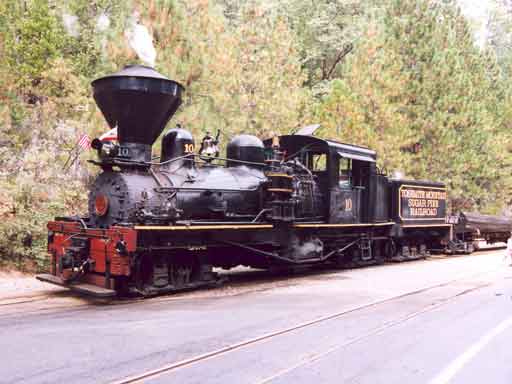 Shay 10 Locomotive