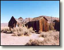 Bouwval in Bodie