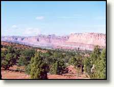View on Capitol Reef