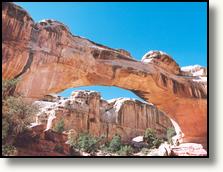 Hickman brug in Capitol Reef NP