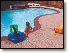 Ciska in het zwembad