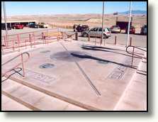 Four Corners, grens van Arizona, Colorado, New Mexico en Utah