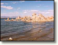 Tufa's in Mono Lake